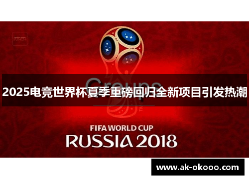 2025电竞世界杯夏季重磅回归全新项目引发热潮